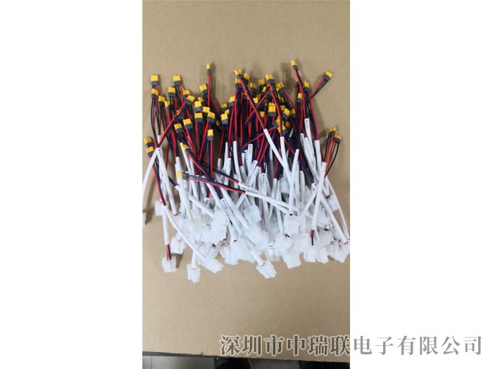 XT60转5557带套管标识线